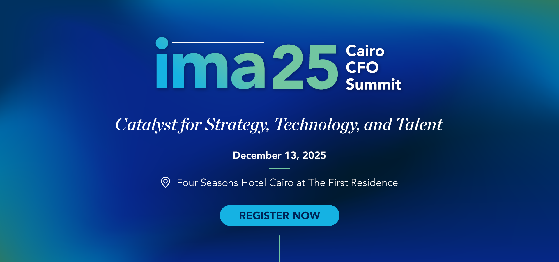 IMA Cairo CFO Summit 2025