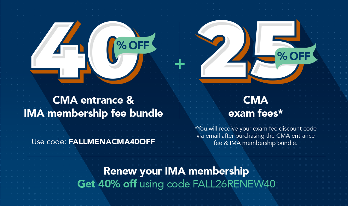 CMA Candidate Package Offer — GCC | IMA