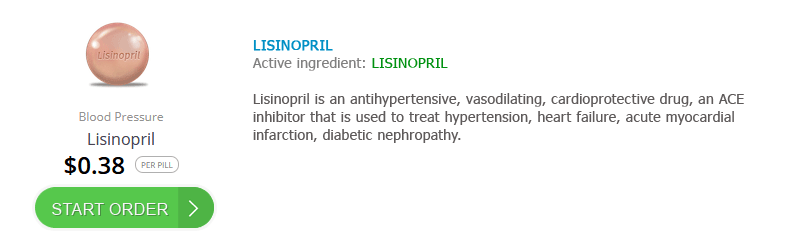 Lisinopril Over The Counter