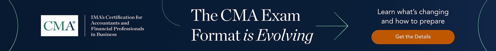 CMA Exam Format Evolving